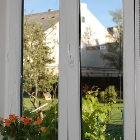 In A Red House With Garden Apartment Ceske Budejovice